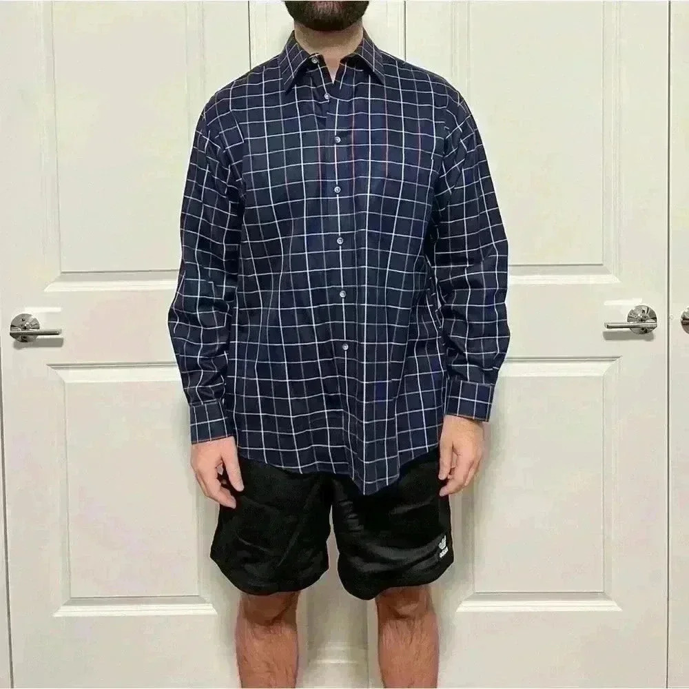 Jos. A. Bank Collar Plaid Button Down